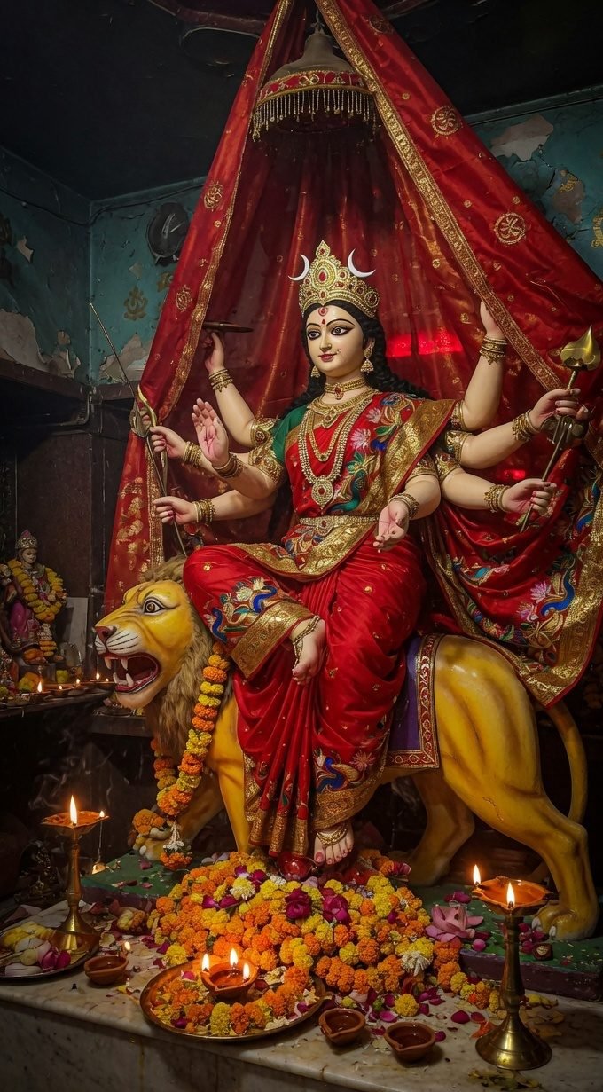 Maa Durga temple murti
